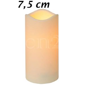 Best Season Bougie LED intérieur/extérieur avec minuteur (7,5 cm)
