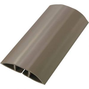 Tru Components Protège câbles rigide auto-adhésif TC-SRD100BN203 1593137 (L x l x h) 138 x 10.16 x 2.32 cm marron 1 pc(s