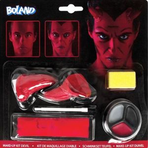 Boland Set de Maquillage Diable Luxe Spécial Halloween