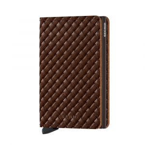 Image de Secrid <p>Un motif vannerie en relief cr&eacute;&eacute; en collaboration avec l&rsquo;expert du cuir Dutch Martin. Le Slimwallet Basket arbore un look classique dont le brillant s&rsquo;accentue &agrave; l&rsquo;usage.<br /><br />Version moderne du portefeuille classique, le Slimwallet est as