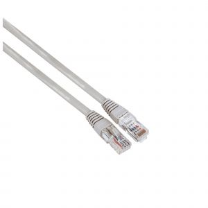 Hama C&acirc;ble r&eacute;seau CAT5e (panier, cordon, RJ45 (8p8c)-Plug, 1 Gbit/s, 3m, U/UTP 1) gris