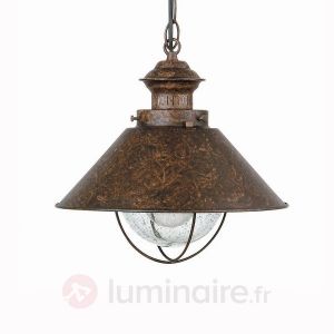 Lba home Suspension Nautica-1G H28cm rouille E27 20w