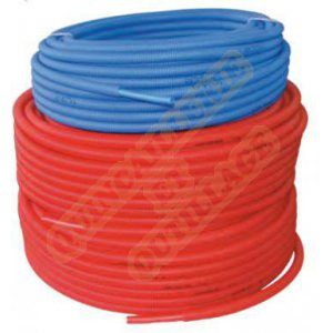 Image de Pb Tub Tube PER prégainé Ø 20 x 1,9 tube prégainé bleu la couronne de 50 m