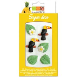 Image de Scrapcooking Décoration de pâtisserie sucres Tropical