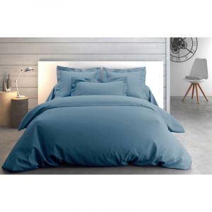 Anne de Sol&egrave;ne Housse de couette Uni Orage Percale 260 x 240 Orage Vexin