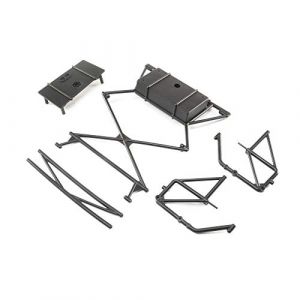 Rear Body Mount Bar L&R, X-Bar - Super Baja Rey - Losi