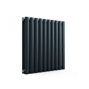 Blumfeldt Radiateur Mural - 707 W, Acier Poudr&eacute;, Double Couche, Raccordement Central &frac12;", Installation Murale, Chauffage Efficace pour Salle de Bain,