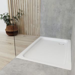 Kaldewei DUSCHPLAN Receveur de douche rectangulaire/carr&eacute;, 431900013001, 419-1