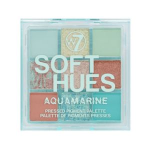 W7 cosmetics Soft Hues Palette Aquamarine 8,1g