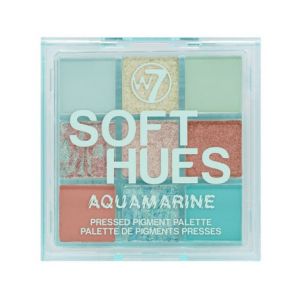 W7 cosmetics Soft Hues Palette Aquamarine 8,1g