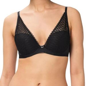 Triumph Aura Spotlight WP Wired padded Bra Femme, BLACK, 75A
