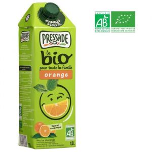 Pressade Nectar de jus d'orange doux et sans pulpe - La brique de 1,5L