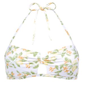 Brigitte Bardot Haut de maillot de bain bandeau blanc Menton