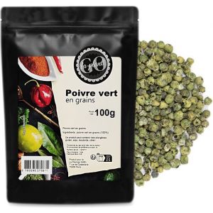 Poivre vert en grains 100 g- LA PLANTIGO