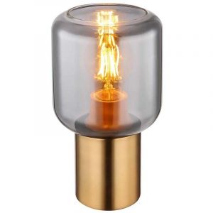 Globo 21004M - Lampe de table NINJO 1xE27/40W/230V laiton