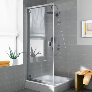 Kermi Ibiza 2000 Porte pivotante, pour niche, pour paroi latérale, I2KOD090181AK, I2KOD
