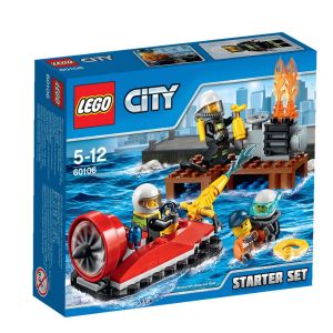 Lego 60106 - City : Ensemble de démarrage pompiers