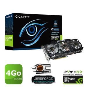 Image de GigaByte GV-N770OC-4GD (rev. 2.0) - Carte graphique GeForce GTX 770 4 Go GDDR5 PCIe