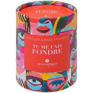 Bougie parfum&eacute;e Jomy myrtilles et baies 200g Atmosphera Cr&eacute;ateur D'int&eacute;rieur