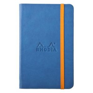 Image de Rhodia 118728C Rhodiarama saphir A5 - Webnotebook format 14,8 x 21 cm 192 pages