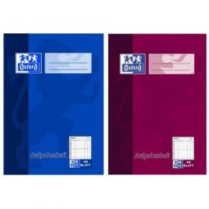 Oxford Cahier dactivités, din a5, 48 feuilles, couleurs assorties 100057951
