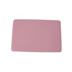 MSV M S V Tapis fond de baignoire Caoutchouc 35x74cm Rose - Rose