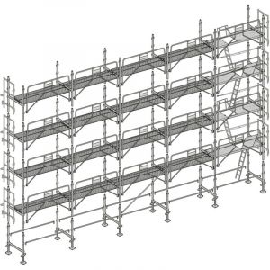 Altrad Échafaudage Façadier 160 m²