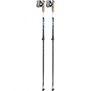 Leki Smart Supreme Midnightblue Dark Metallic/Darkblue/White 100 - 130 cm Bâtons de marche nordique