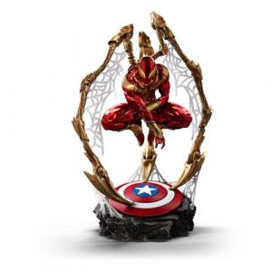 Iron Studios Statuette 1/10 Marvel Art Scale Deluxe Spider-man Iron Armor Comics CCXP Exclusive 2024