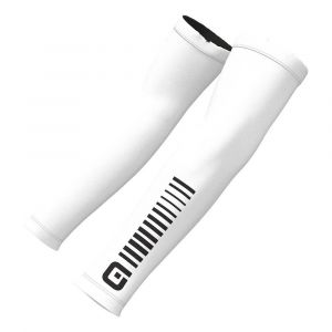 Ale Cycling Sunselect Arm Warmers, white-black L Manchettes