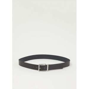 Armani Exchange Ceinture habillée basique réversible. Noir - Taille 85