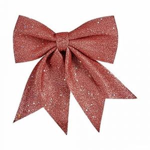 Décorations de noël lien 20,5 x 3 x 25,5 cm rose polystyrène (12 unités)