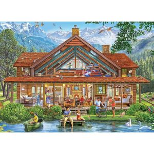 Master pieces Puzzle 1000 pièces : Vice-Versa - Camping Lodge