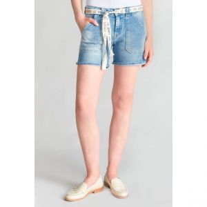 Le Temps des Cerises Short Bloom Femme Bleu