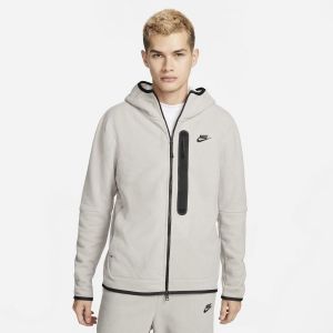 Nike Sweat d'hiver à capuche et zip Sportswear Tech Fleece pour homme - Gris - Taille XS - Male