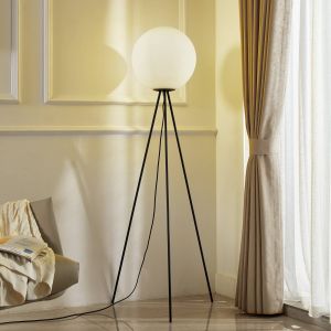 Lampadaire 'Kestralia' en verre pour salon & salle &agrave; manger