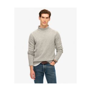 Superdry Pull col roul&eacute; esprit ann&eacute;es 90