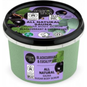 Organic Shop All Natural Sauna Exfoliante Corporal Azucar Grosella 250Ml