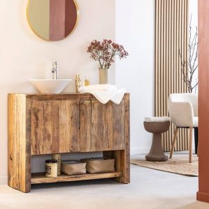 Petit meuble sous vasque na&euml;l