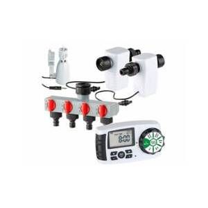 Royal Gardineer Kit darrosage Automatique avec capteur de Pluie et Accessoires
