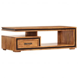 Image de VidaXL Table basse 100x45x33 cm Bois d'acacia solide