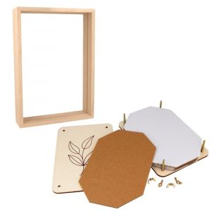 Artémio Herbier + cadre en bois 31 cm