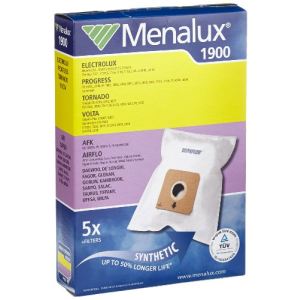 Image de Menalux 1900 - 5 sacs Duraflow + filtres pour aspirateurs