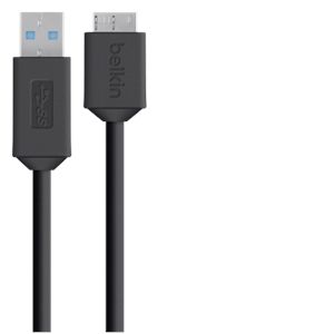 Belkin F3U166BT03-BLK - Câble USB 3.0 A/B 0.9m