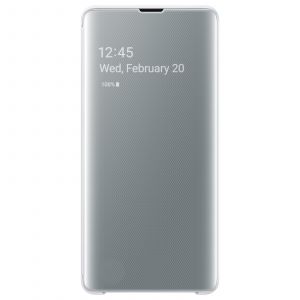Samsung Etui S10+ Clear View cover blanc