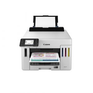 Canon Imprimante jet d'encre MegaTank rechargeable couleur avec connexion sans fil MAXIFY GX5550