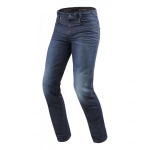 Rev it Jeans moto Rev'it Vendome 2 longueur 34 (standard) bleu foncé délavé -