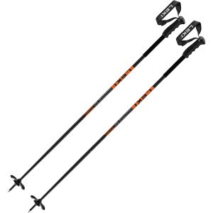 Leki Pitch Back - Btons ski Black Neon Orange Dark Anthracite 125 cm