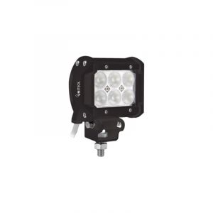 Uniteck Projecteur led Noir 12/24V de 18W
