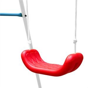 OneConcept Miri - Balançoire enfant de jardin avec armature, cordes et assise